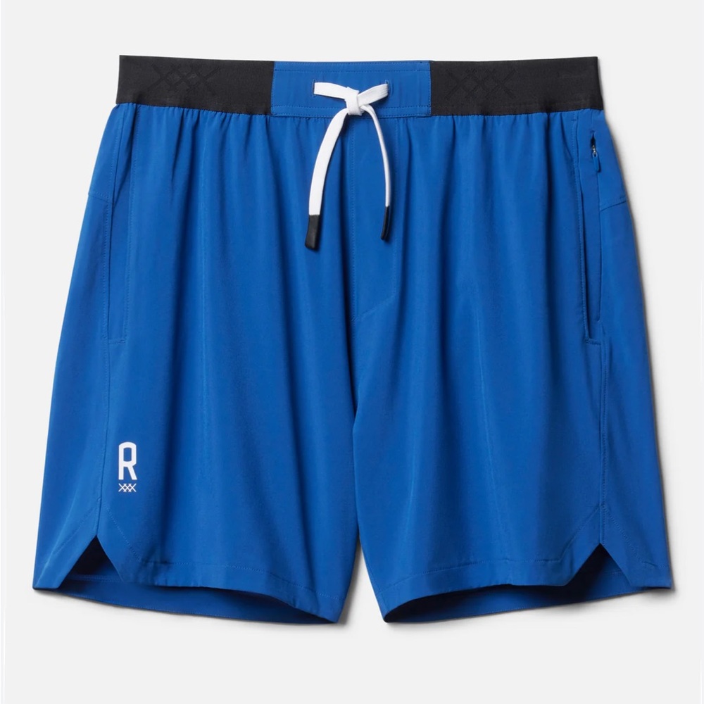 Rhone Base Training Short Unlined Royal Blue Size M